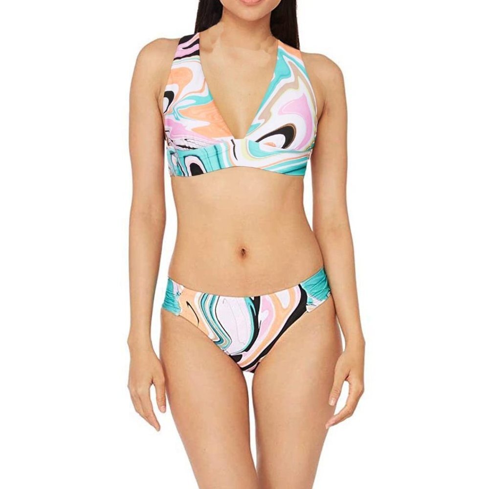 NWT Trina Turk Nazare Halter Bikini Top & Bottom Set